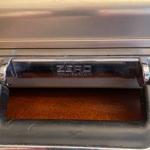 Metal briefcase by Halliburton